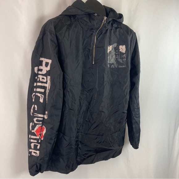 DISTRESSED Poetic Justice Tupac Hoodie 171 - Picture 8 of 9